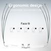 VICKY New Ultra-light Titanium Reading Optical Lenses Frame Women Simple Rimless Myopia Customized Prescription Glasses Men 6021