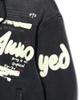 Annoyed Vintage Incision Denim Zip-Up Hoodie Lp1Ju037_Black