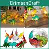 Bunte LED-Dinosaurier-Lichterketten für festliche Kinderzimmer und Feiertagsdekoration