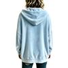Autumn Winter Solid Color Casual Fashion Button Hooded Gold Velvet Long Sleeve Cardigan Coat Women