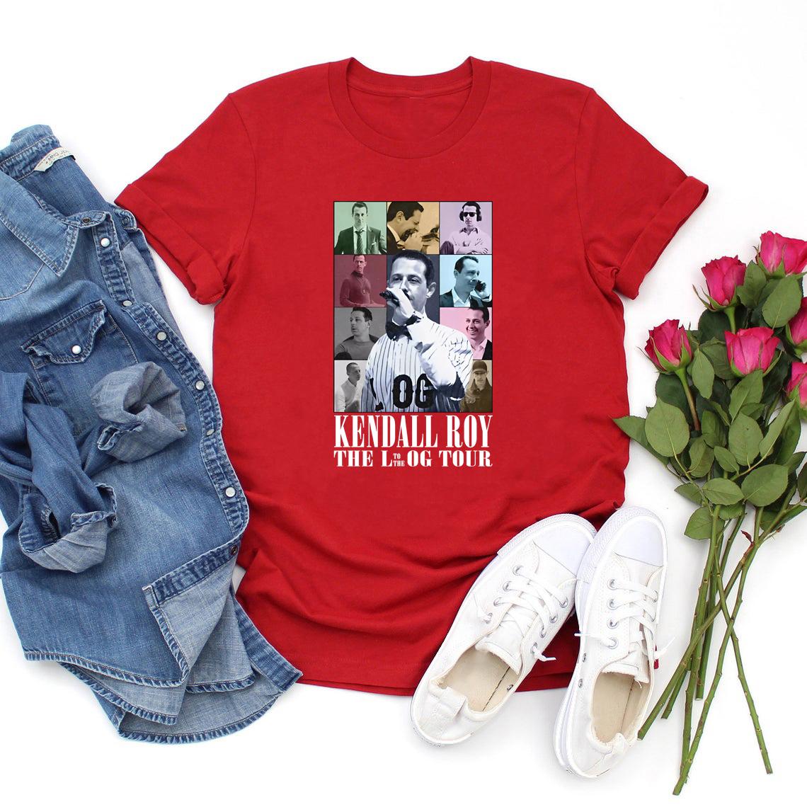 Kendall Roy The Eras Tour TShirt Gift for Women and Unisex Unisex T Shirts Vintage 80s 90s Succession TV Show Tshirt Casual Tops S