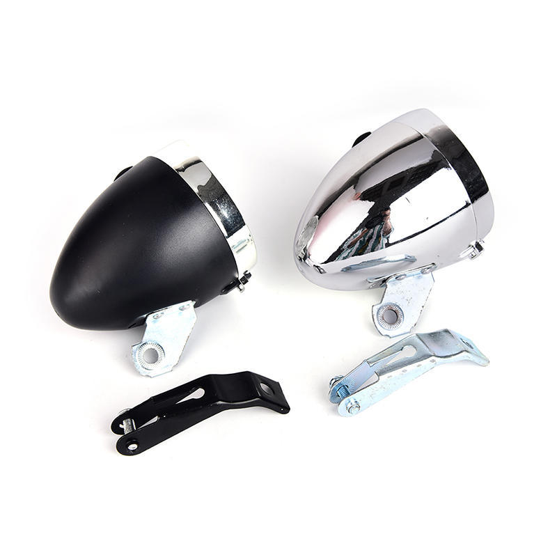 Vintage Flashlight Lamp Bicycle Headlight Bike Front Light Retro Flashlight Lamp