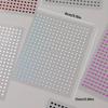 6Pcs Mini Heart Nail Stickers Laser-Cut Love-Themed DIY Nail Patch Decoration, Romantic Nail Art|Romantic Nail Design Stickers