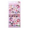 Chaojibao 3D Stickers Cute 1 Sheet Set Medium Thickness Glitter Girl Decor DIY Reward Stickers Diary Attachment Craft Supplies