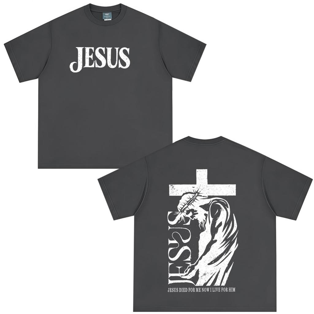 Jesus Died for Me Christian Vintage Graphics Tshirt Unisex Unisex Fashion Hip Hop Tshirts Summer Loose Casual Cotton Tshirts Tops