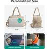 BAGSMART Gym Bag for Women, Carry on Travel Duffel Bag, Water-resistant Weekender with Shoe Compartment for Gym Travel Work, Chocolate, Medium