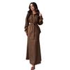 2025 Cross-border European and American Autumn New Button-loose Cardigan Shirt Top Slim-fit Hip Skirt Women's Clothing