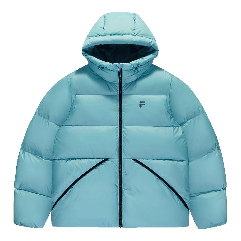 FILA FUSION Couple s Hooded Down Jacket M