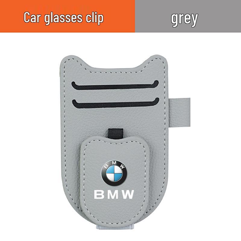 BMW Multifunctional Car Glasses Clip & Bill Holder for 1, 5, 7 Series, X1, X3, X5, and iX3 Sun Visor by Xin Yi Cheng