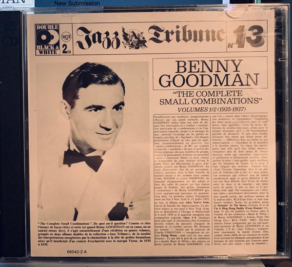 

CD BENNY GOODMAN - Complete Small Combinations RCA66542 RCA 1992 US Jazz Used