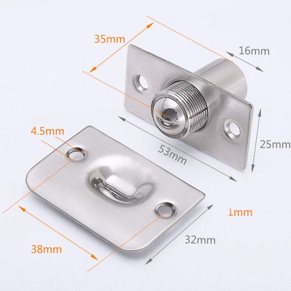 Adjustable Door Catch Parts Rust Proof Stainless Steel
