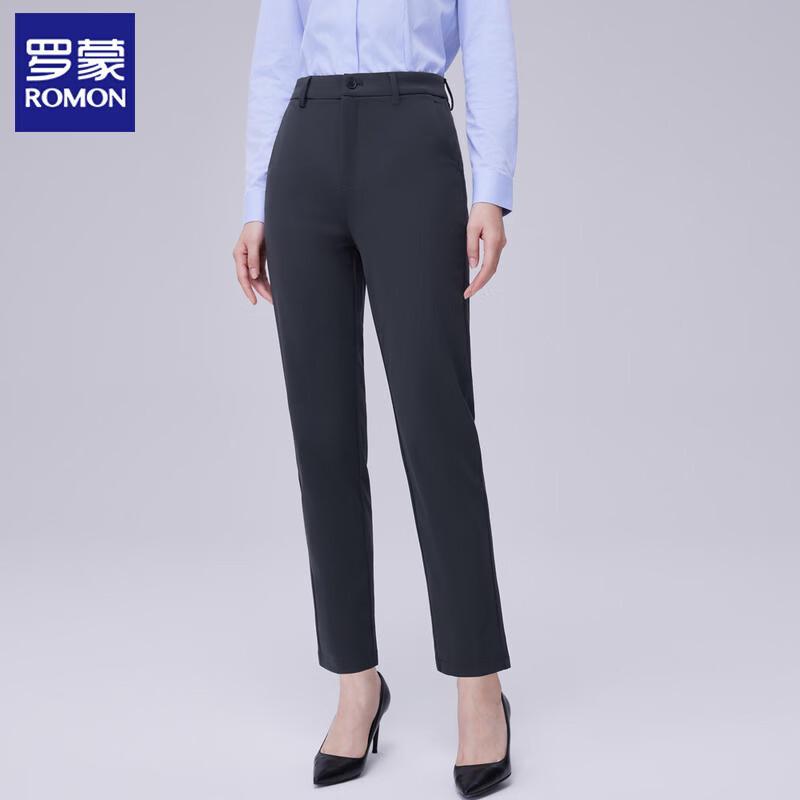 ROMON Women s Business Four Seasons Straight-Leg Trousers 36