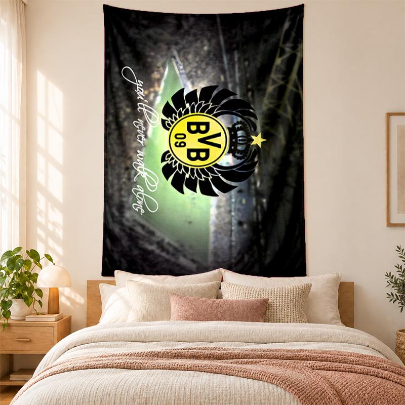 BVB Tapestry highquality for decorating living room bedroom dorm walls ideal as bedroom wallart orholiday gift