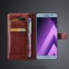 Card Holder Cover Wallet Phone Case for Samsung Galaxy A7 2017 A720F A7200 Pu Leather Flip Cover Retro Wallet Fundas Coque