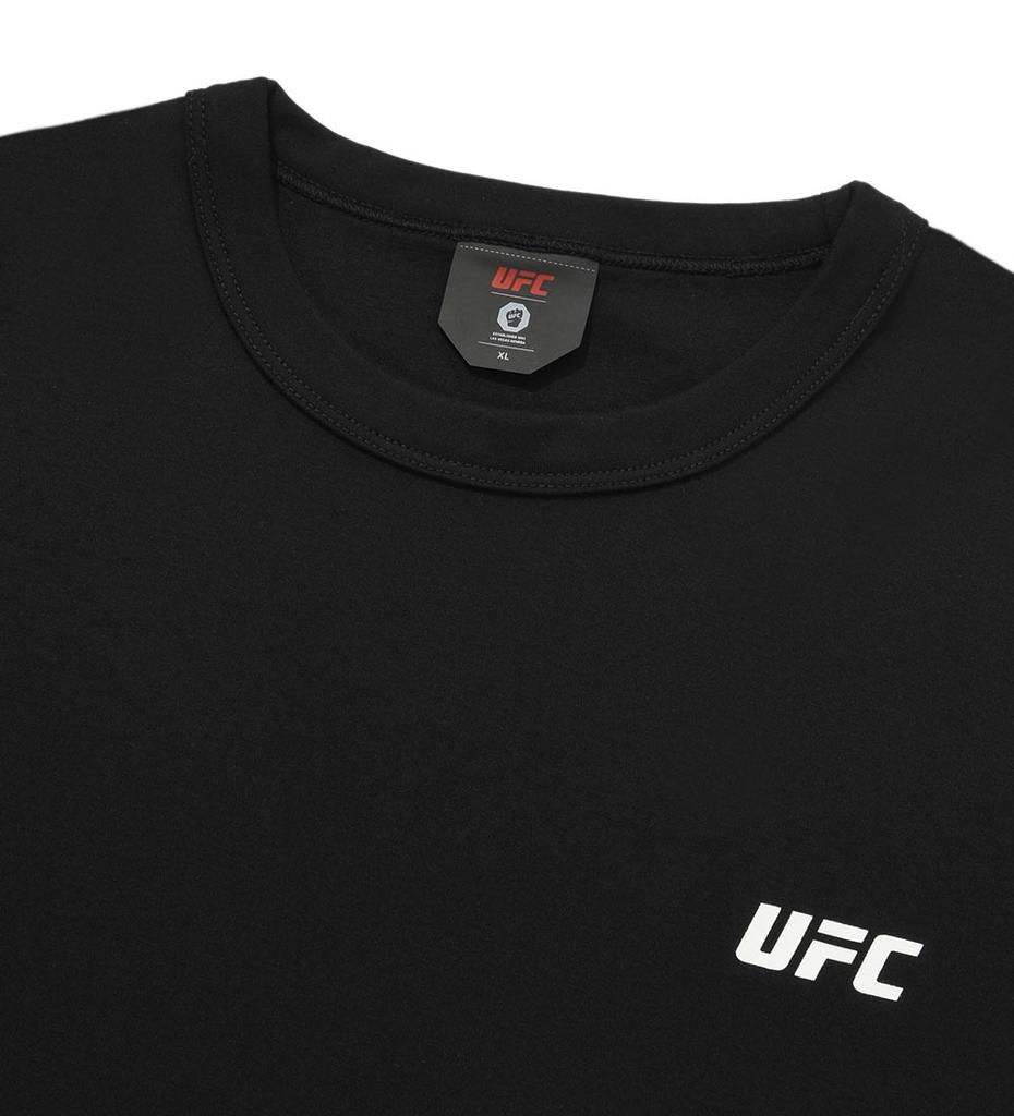 UFC SPORT Ufc Physical Regular Fit Short Sleeve T-Shirt Black U2Ssx2132Bk