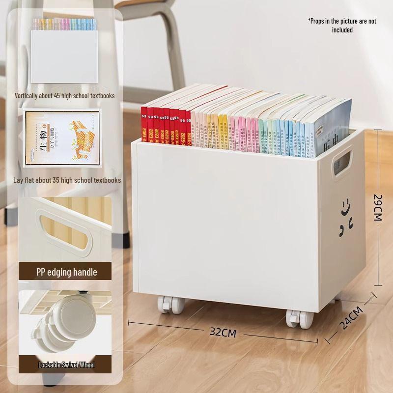 Aufbewahrungsbox für Riemenscheibenbücher mit großer Kapazität für den Klassenzimmergebrauch