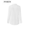 PORTS Women's Elegant Spring White Blouse