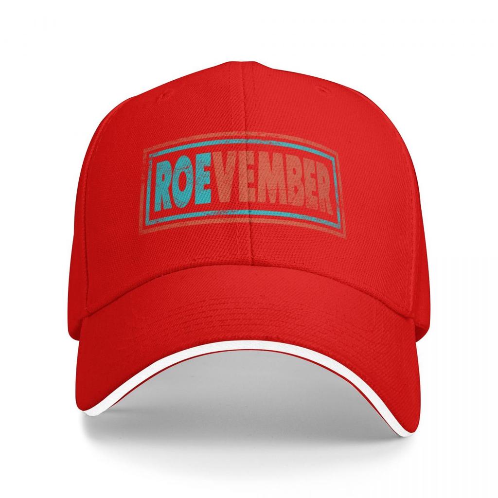 Vintage Look  Roevember Baseball Cap Christmas Hat Fashion Beach hats for men Big Size  Womens s For The Sun Mens