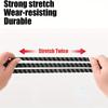 Bicycle Luggage Rope Elastic Carrier Rack Straps Elastic Rubber Belt Buckle Rope Belt with Hook Mountain Bike Bag Accessories