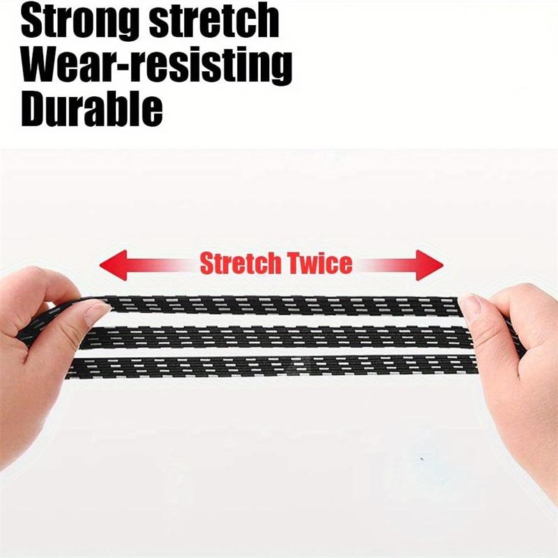 Bicycle Luggage Rope Elastic Carrier Rack Straps Elastic Rubber Belt Buckle Rope Belt with Hook Mountain Bike Bag Accessories