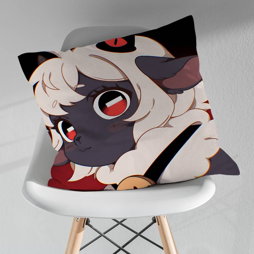 CCult of the LLamb Game Various Sizes Square Pillow Case For Car Home Bedchamber Decor Birthday Gift