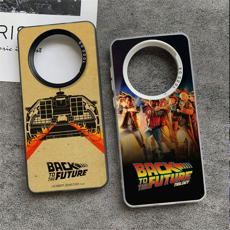 Back To The Future Weiche Handyhülle für Samsung Galaxy S24 S25 FE S26 Edge S23 Ultra S22 Plus S21 + Stoßfeste Abdeckung Rückschale