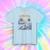 Surfing Graphic Tshirt Vintage Surf Sunset Beach Tee Ocean Wave S5xl