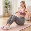 Pedal Resistance Band with Handle, 10-Tube Pedal Ankle Puller Exerciser, Multifunction Tension Rope for Arm, Leg, Waist, Shoulder Training