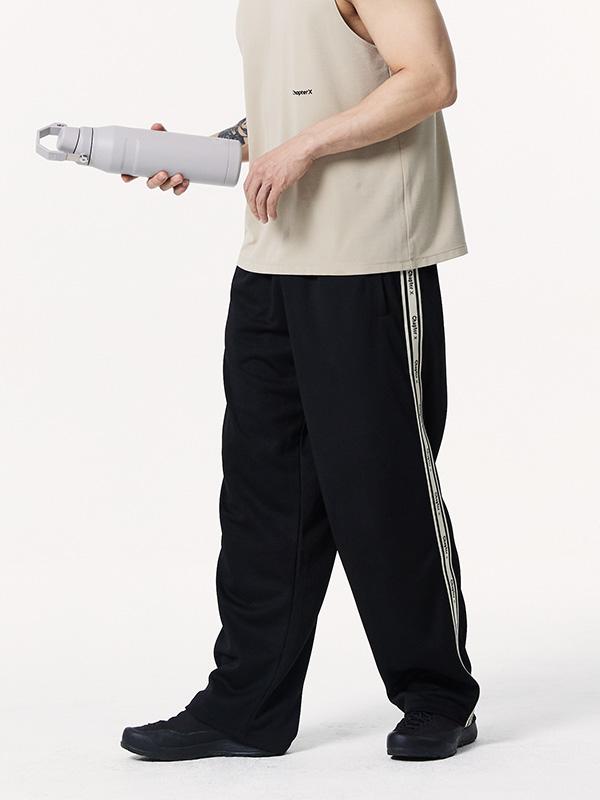 Chaebteoegseu Muscle Fit Mesh Breathable Long Pants (Black)