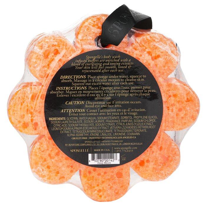 SPONGELLE Wild Flower Soap Sponge - Honey Blossom (Orange)