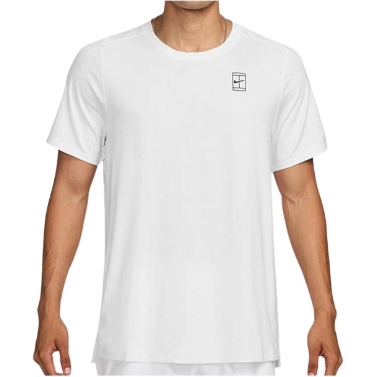 Nike T Shirts Men's White Crew Neck FZ6911-100