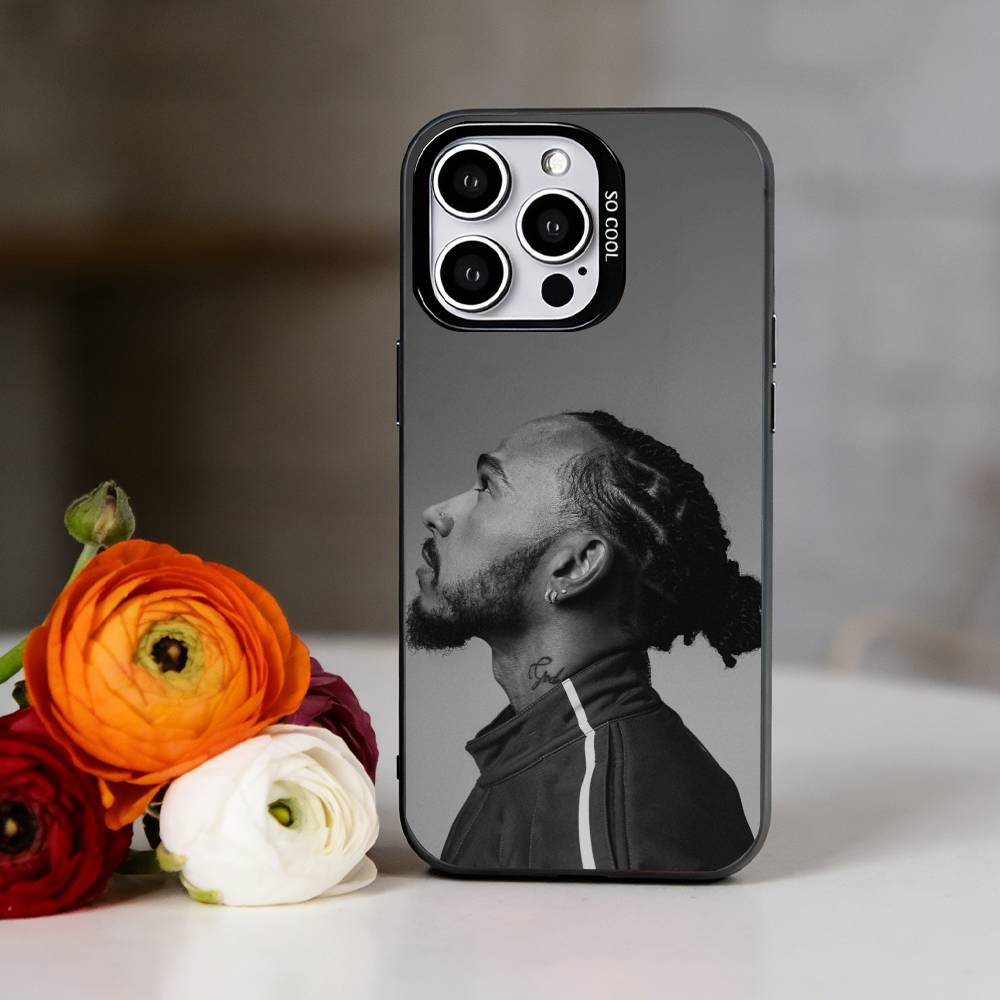 L-Lewis Hamilton Phone Case For iPhone 17,16,15,14,13,12,11 Plus,Pro Max,XS,Colorful Silver Phone case Funda Cover