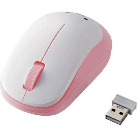ELECOM BlueLED MouseEPRIMWireless3-ButtonPink M-DY12DBPN