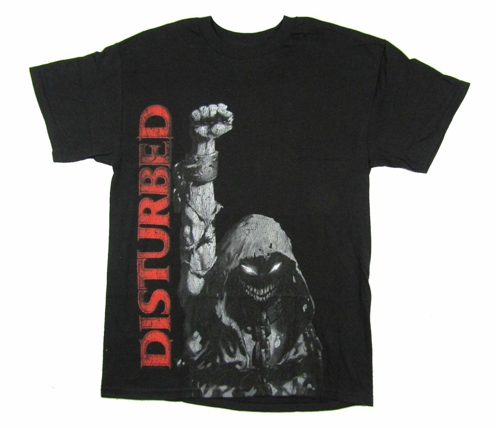 DISTURBED cd cvr UP YOUR FIST Official SHIRT LRG New ten thousands fists nobp XXL