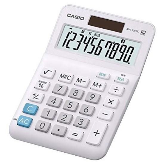 Casio Standard Calculator Mini Just Type 10 Digits MW-10VTC-N