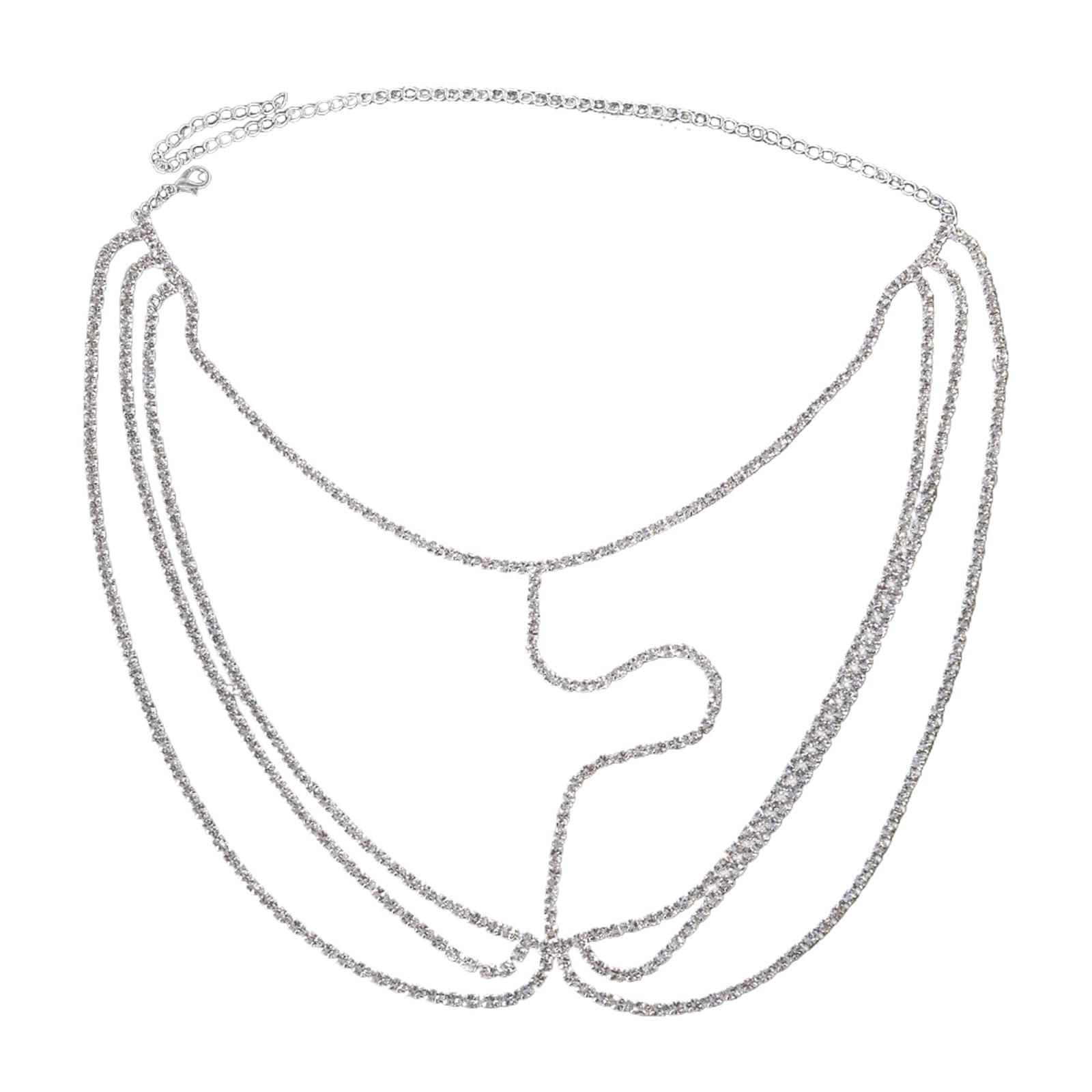 

Сверкающая многослойная цепочка для лица, головной убор для волос, вуаль, маска, модная цепочка для лица, идеально подходит для особых случаев, ролевых игр серебряный