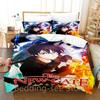 THE NEW GATE Bedding Set Single Twin Full Queen King Size Bed Set Adult Kid Bedroom Duvetcover Sets 3D Print Anime Bed Sheet Set