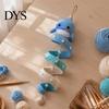 Easy Crochet Animals Pattern Ocean Theme Spiral Kit, Decorative DIY Art Craft, Bag Charms Making Assembly Hanging Ornament for Christmas Tree