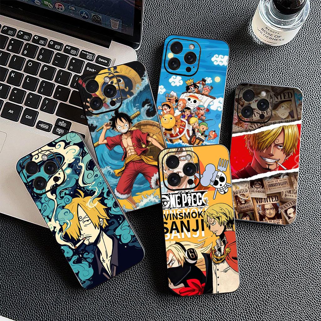 Cover for Apple iPhone 17 16 14 15 Plus Pro Max 16E ProMax + 15Plus 15+ 16+ Phone Case Sanji Roronoa Zoro One Luffy Pieces