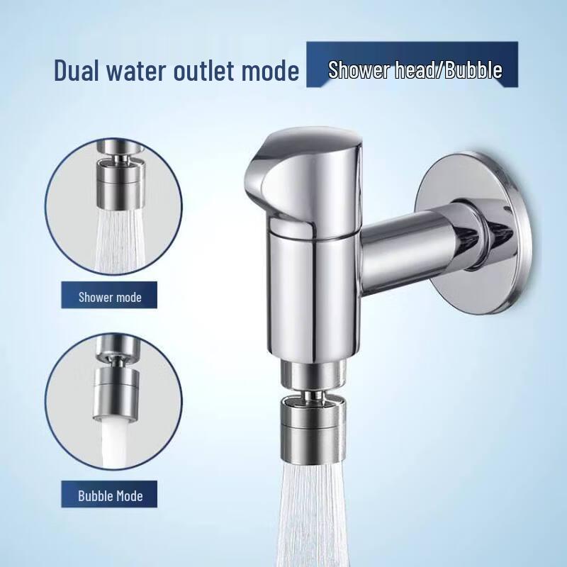 TLXT Square Full Copper Mop Pool Faucet