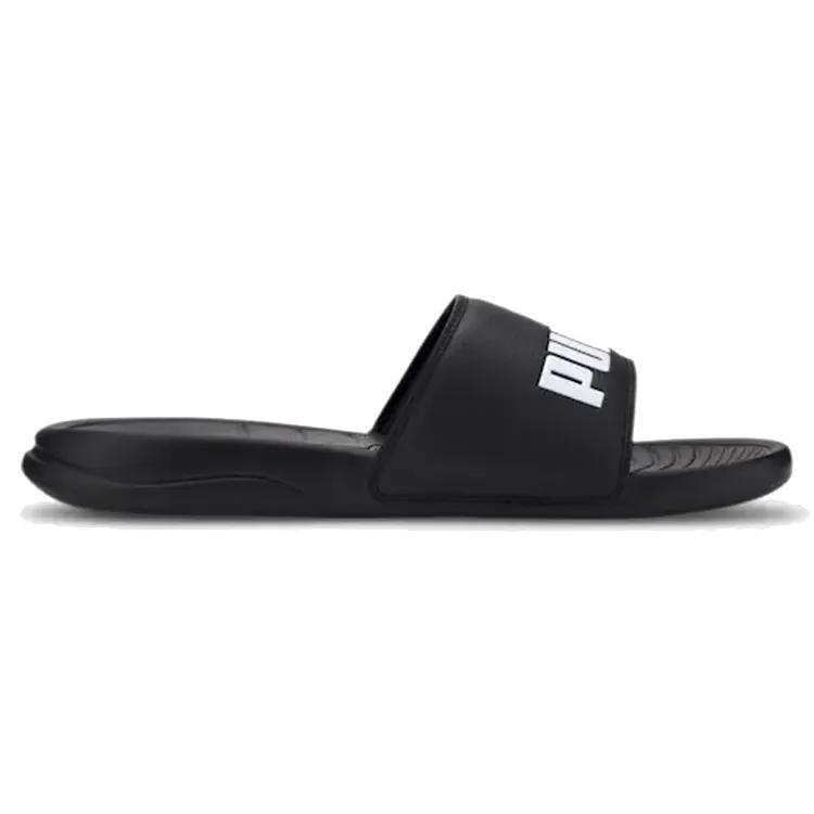 Puma Popcat 20 'Black' (Unisex) Black / White Slide Slippers 372279 01