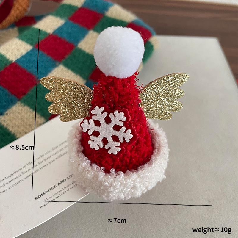 Christmas 3D Deer Hair Clip Headband for Girls