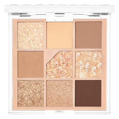 Unlicia Glitterpedia Eye Palette, N°2 All of Brown, 1 Piece