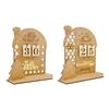 House Countdown Calendar EidMubarak Woodens Ornament Decoration for Home IslamMuslim Party Decor Islamic Festival Supply