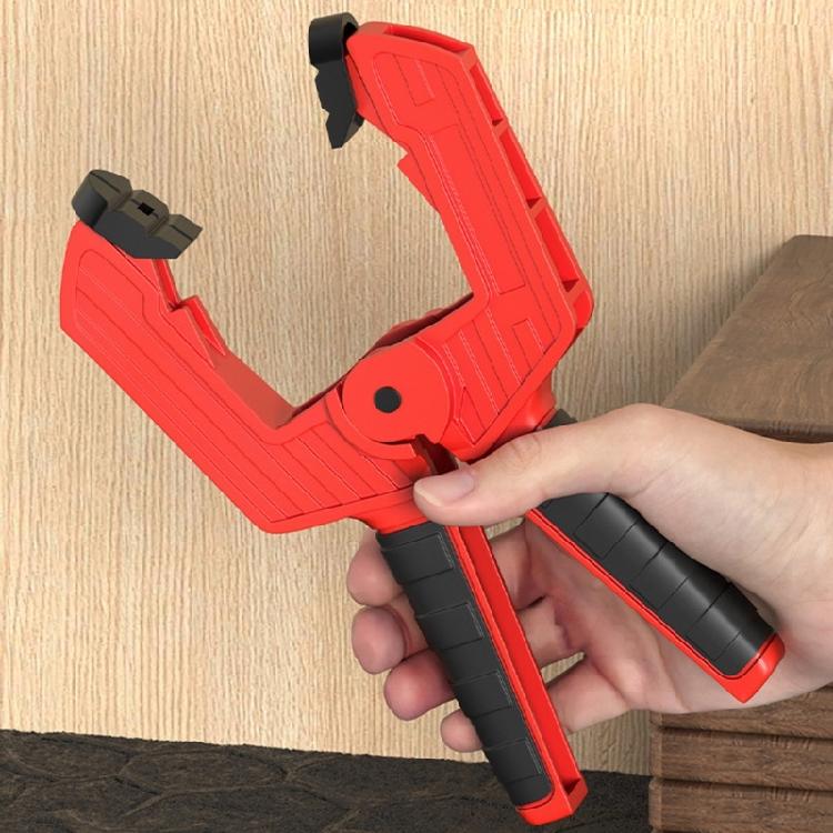 3/4/6/9Inch Plastic Adjustable Woodworking Clamps Wood Working Tool Spring Clip Carpentry Clamps Photography Studios