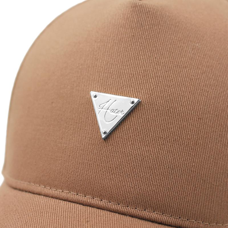 Heiteo Silver Classic Logo Trucker Ball Cap Khaki