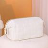 Solid Color Cosmetic Storage Bag Large Capacity Travel Toiletry Bag Women Makeup Bag  Camping