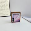 Honor Magic V Flip2 Magnetic Center Shaft Drop-Proof Case: Foldable Solid Color PC Hard Cover