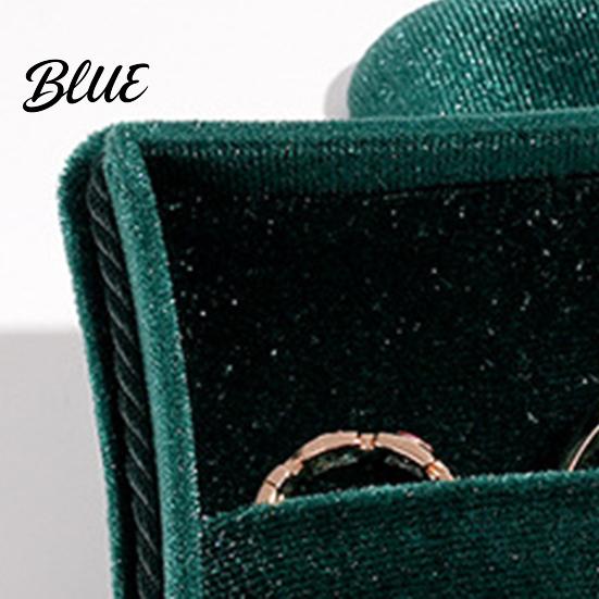 Bracelet Storage Case Velvet Jewelry Box Small Travel with Tassel