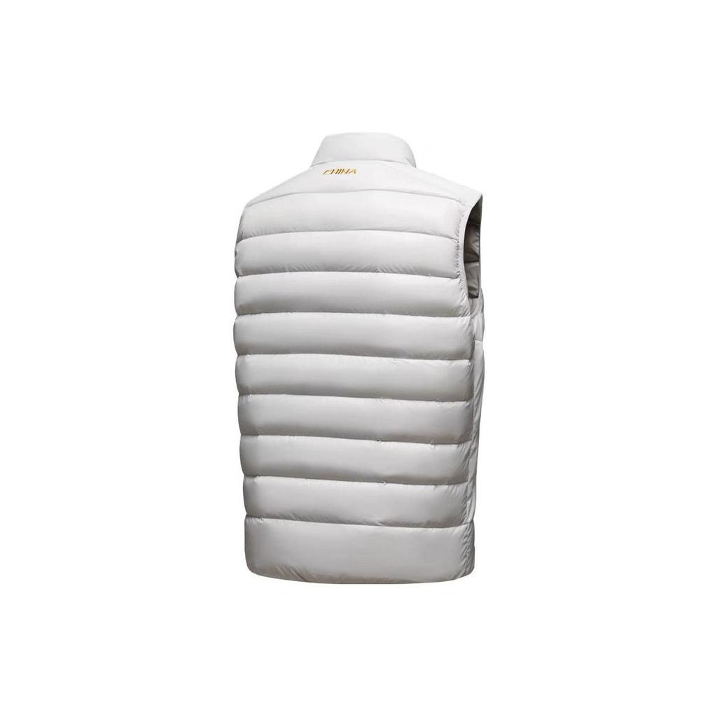 Anta Solid Color Casual Stand Collar Sleeveless Sports Lightweight Down Vest Unisex vest 452340104-1